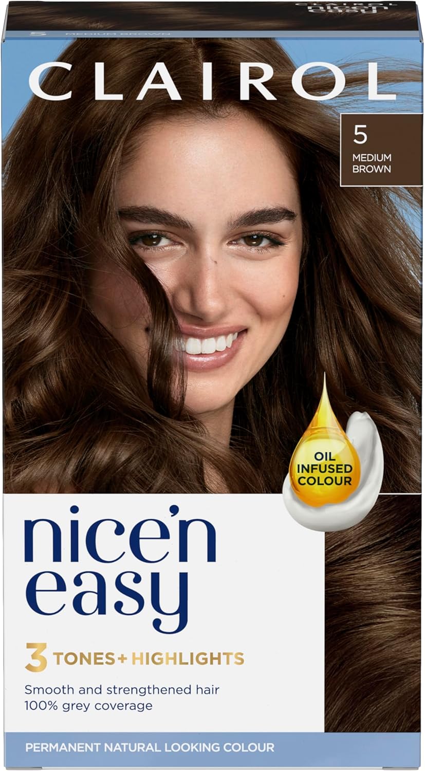Picture of Clairol Nice'n Easy Hair Dye, 5 Medium Brown