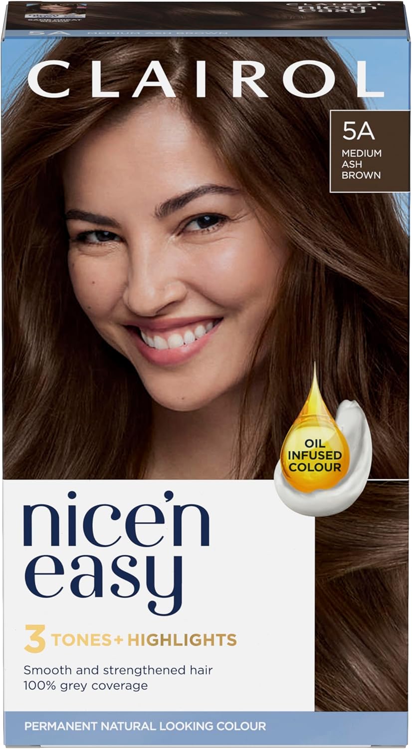 Picture of Clairol Nice'n Easy Hair Dye, 5A Medium Ash Brown