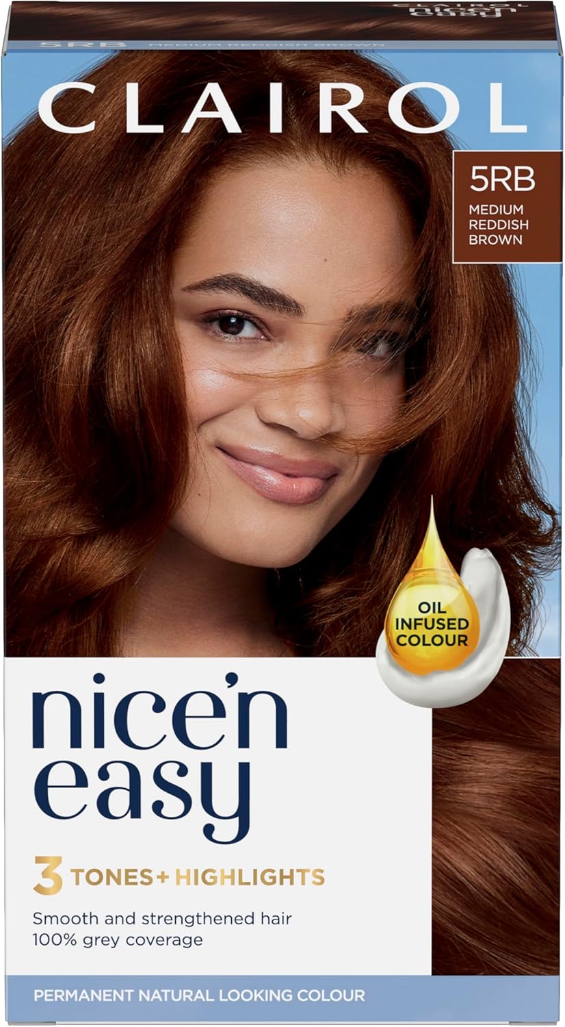 Picture of Clairol Nice'n Easy Hair Dye, 5RB Medium Reddish Brown
