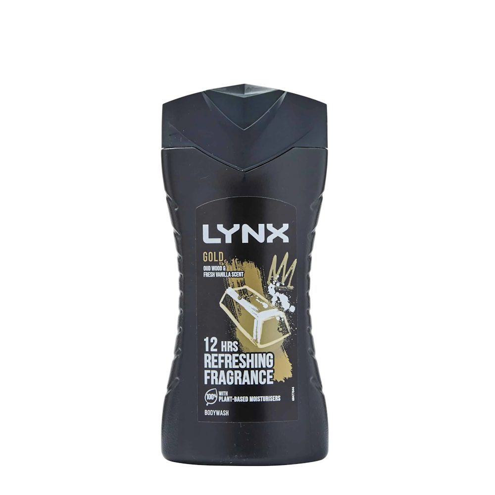 Picture of Lynx Bodywash Shower Gel Gold 225ml - Pack of 6