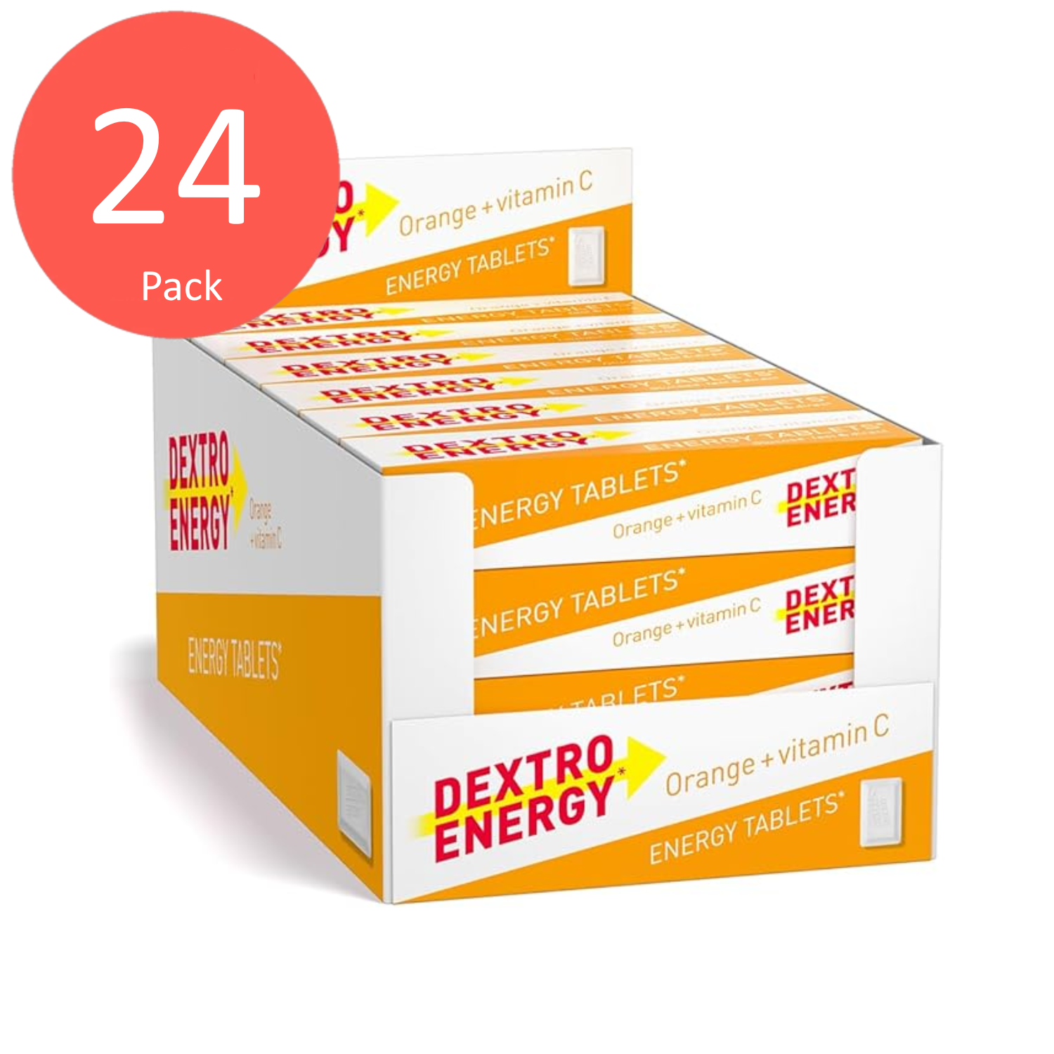 Picture of Dextro Energy Orange Glucose Tablets 47g - Pack of 24
