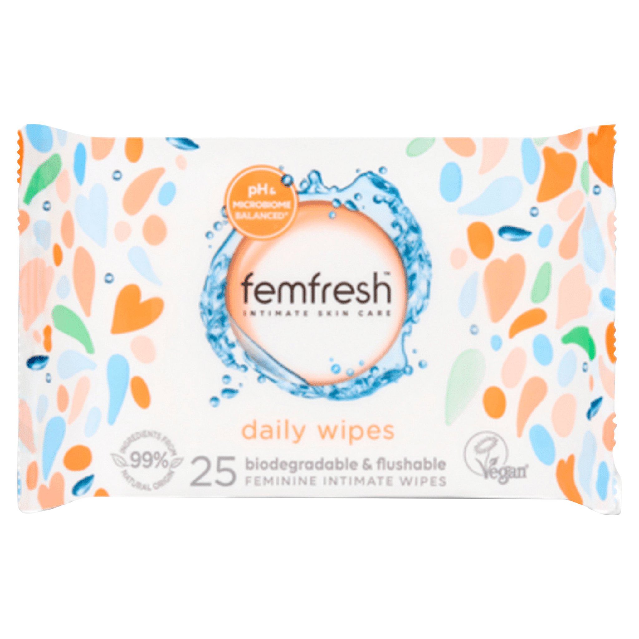 Picture of Femfresh Wipes 6 x 25 wipes