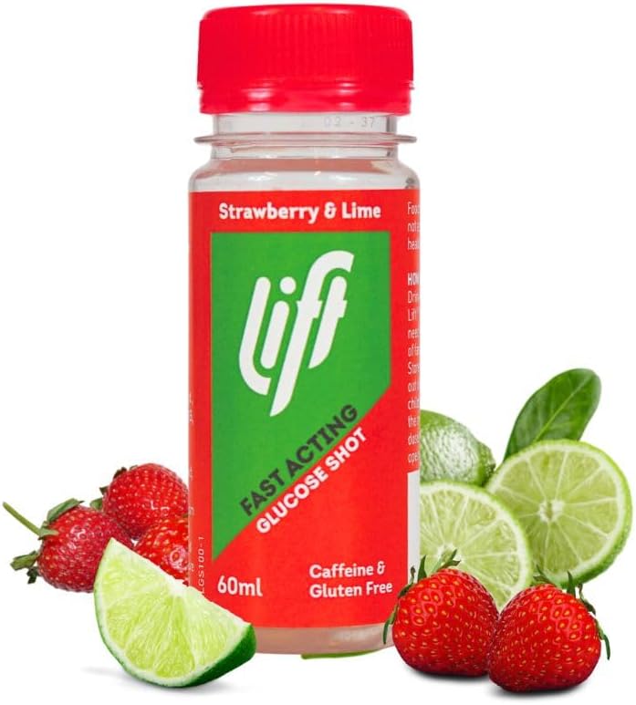 Picture of Lift Fast Acting Glucose Shot Strawberry & Lime 60ml x 12
