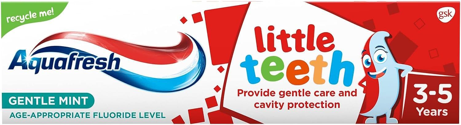 Picture of Aquafresh Little Teeth Toothpaste 50ml  x 6