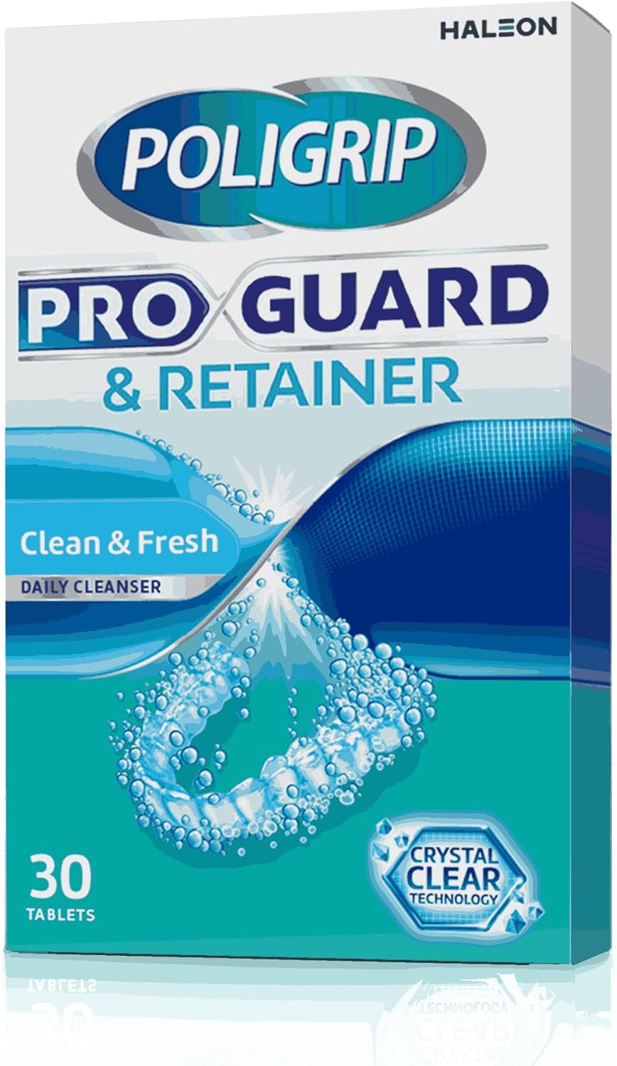 Picture of Poligrip Pro Guard & Retainer Daily Cleanser Tablets 30s X 3