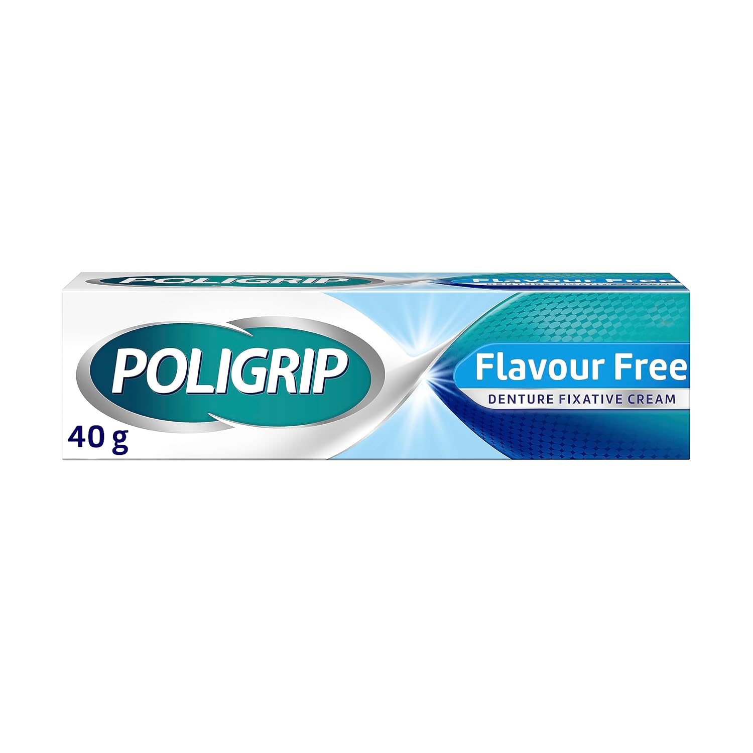 Picture of Poligrip Flavour Free Denture Fixative Cream 40g x 6