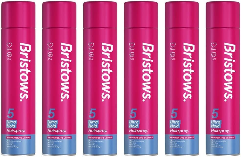 Picture of Bristows Ultra Hold Hairspray 400ml x 6