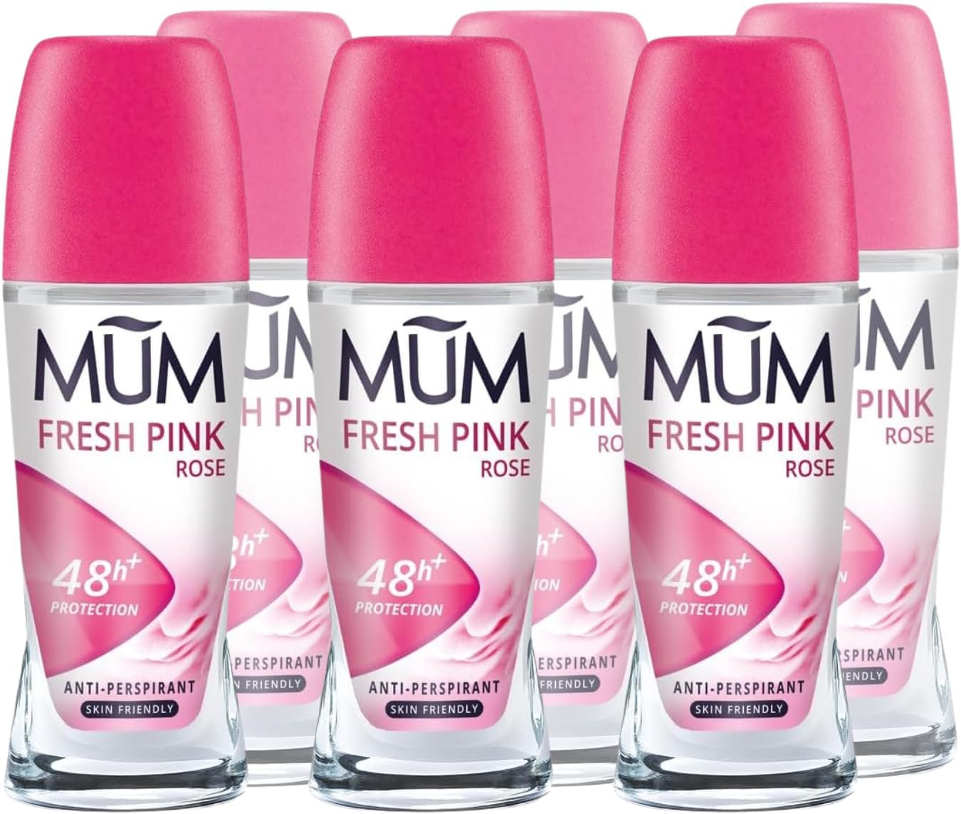 Picture of Mum Fresh Pink Rose Anti-Perspirant Roll On 50ml - Pack of 6
