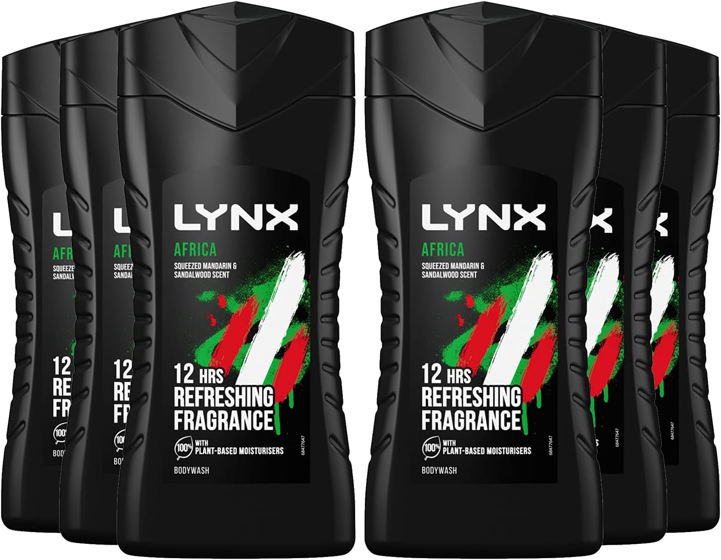 Picture of Lynx Bodywash Shower Gel Africa 225ml - Pack of 6