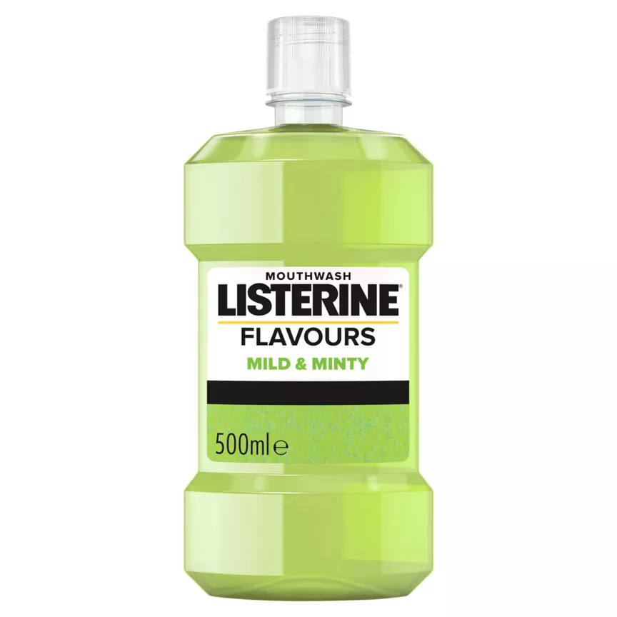 Picture of Listerine Flavours Mild & Minty Mouthwash 500ml